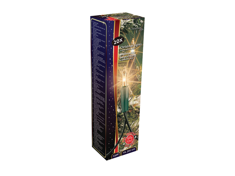 GETX Karácsonyi fényfüzér 16.8 W 3020 mm, Meleg fehér (ED-48702)