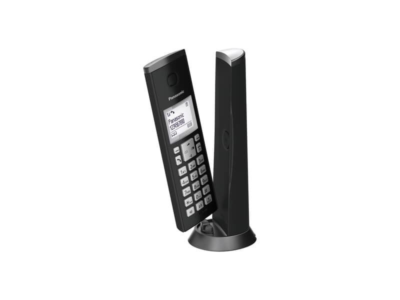 Panasonic TGK210PDB DECT telefon, crni
