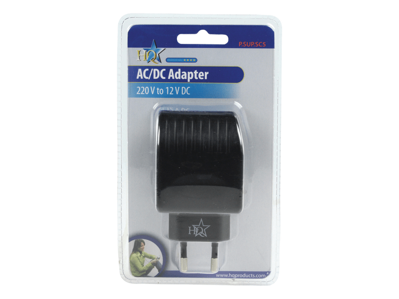 HQ Tápegység AC / DC 230V AC - 12V DC 500mA