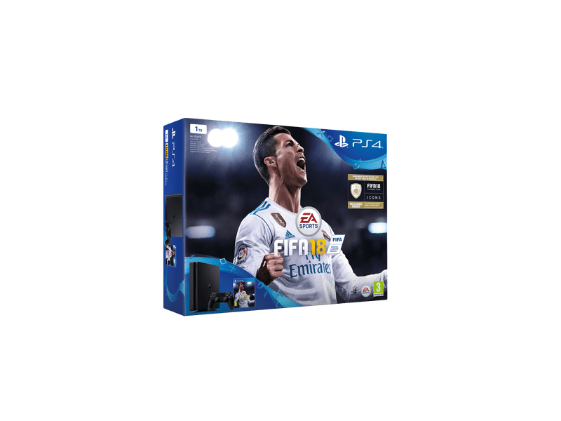 SONY PlayStation 4 (PS4) 1TB + FIFA 18
