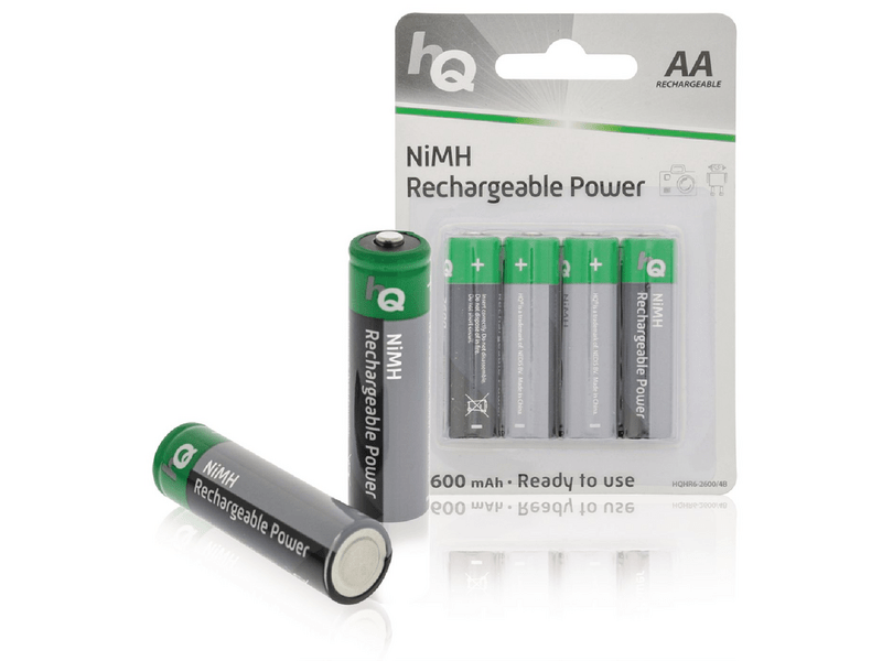 HQ NiMH ceruzaelem AA 1.2V 2600mAh 4-Bliszter (HQHR6-2600/4B)