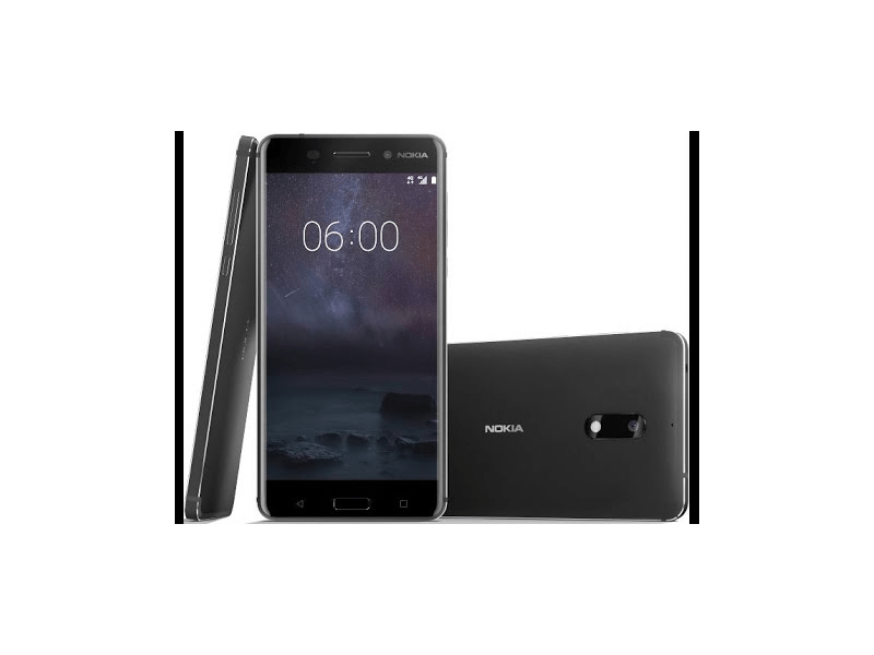 Nokia 6 Simple SIM 32 GB Kártyafüggetlen Mobiltelefon, Fekete