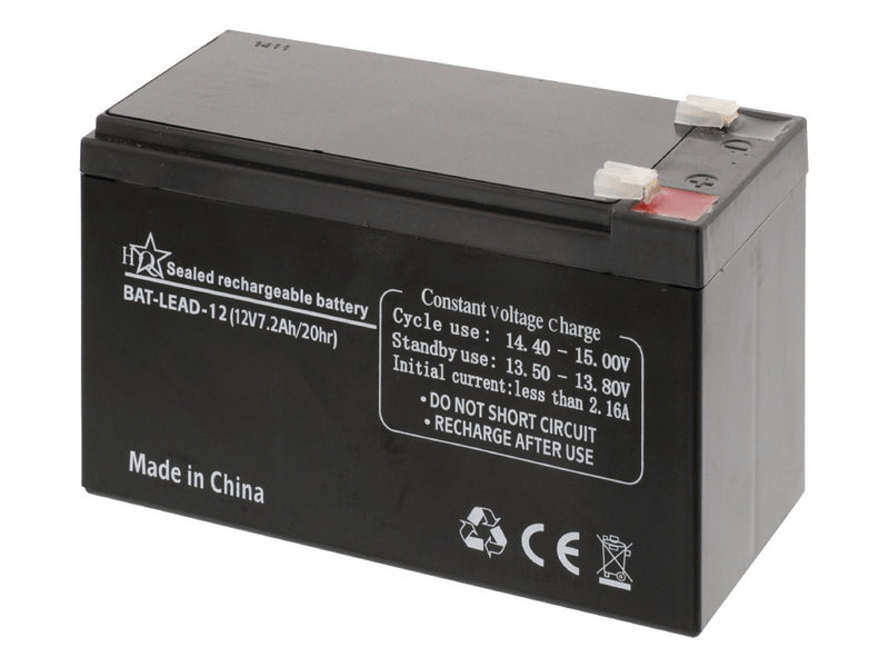 HQ Zselés akkumulátor 12 V 7200 mAh (BAT-LEAD-12)