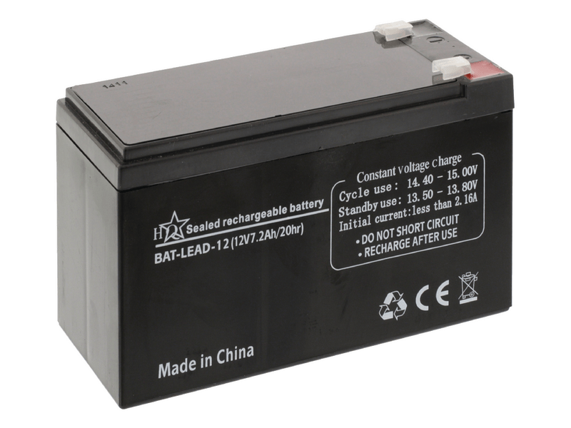 HQ Zselés akkumulátor 12 V 7200 mAh (BAT-LEAD-12)