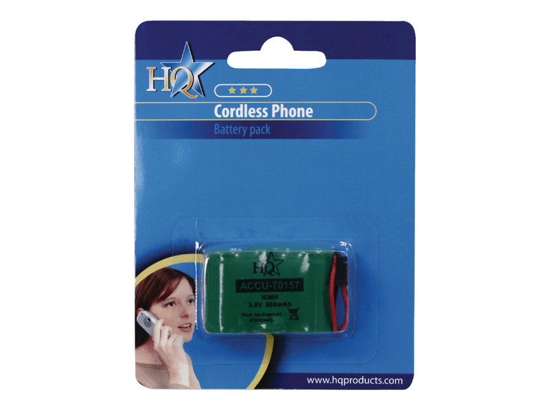 HQ NiMH Akkumulátor 3.6 V 600 mAh (ACCU-T0157)