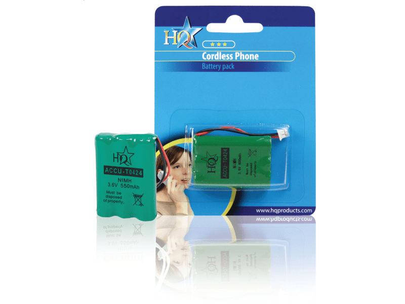 HQ NiMH Akkumulátor 3.6 V 550 mAh (ACCU-T0424)
