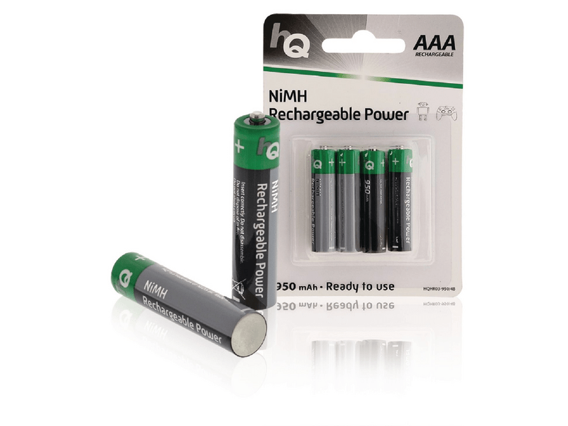 HQ NiMH Akkumulátor AAA 1.2 V 950 mAh 4-Bliszter (HQHR03-950/4B)