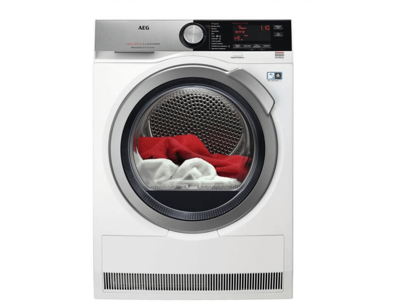 AEG T8DBC49S Hőszivattyús szárítógép, 9 kg, inverter motor, LCD kijelző