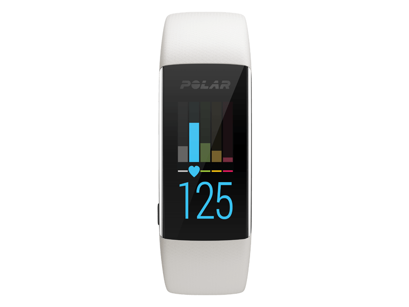Polar A370 Vízálló Fitness Óra M/L méretben, Fehér