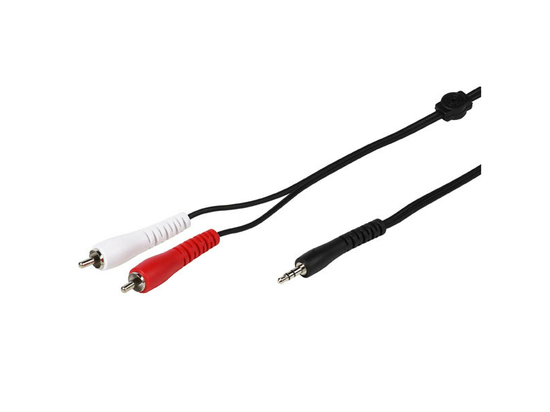 VIVA Audio csatlakozó, 2RCA-3,5mm audio 1,5m (PB 509)