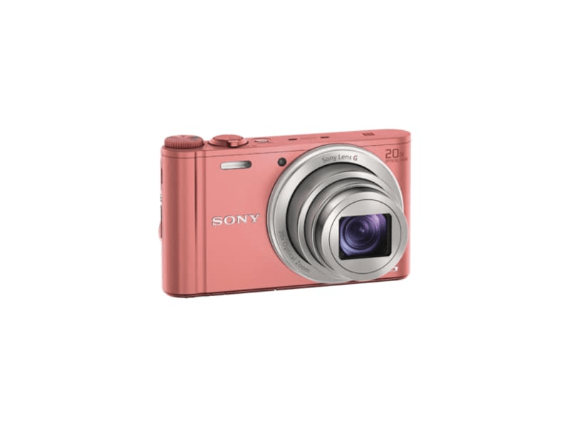 Sony Cyber-Shot DSCWX350P 18,2 MPx Fényképezőgép WiFi funcióval, Rózsaszín
