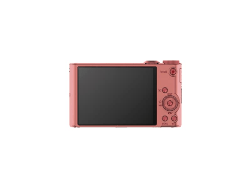 Sony Cyber-Shot DSCWX350P 18,2 MPx Fényképezőgép WiFi funcióval, Rózsaszín