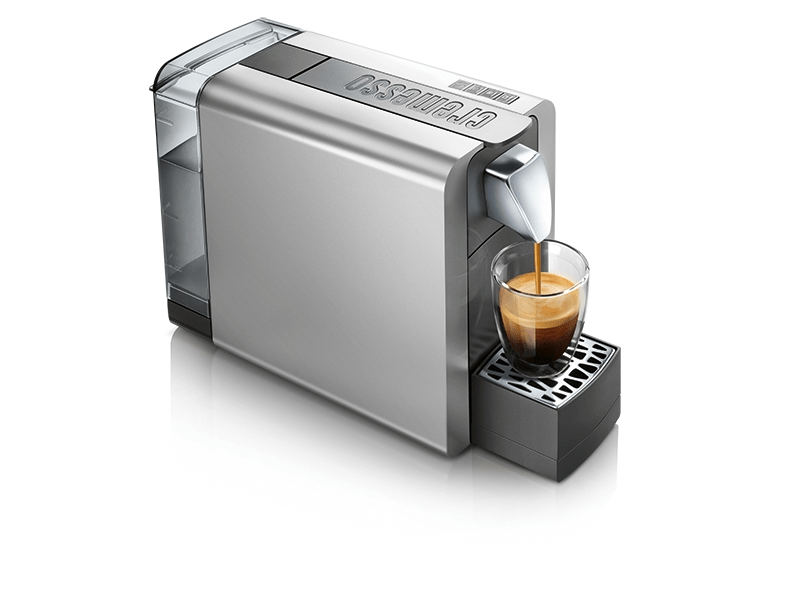 CREMESSO Compact One II kapszulás kávéfőző 19bar Ezüst