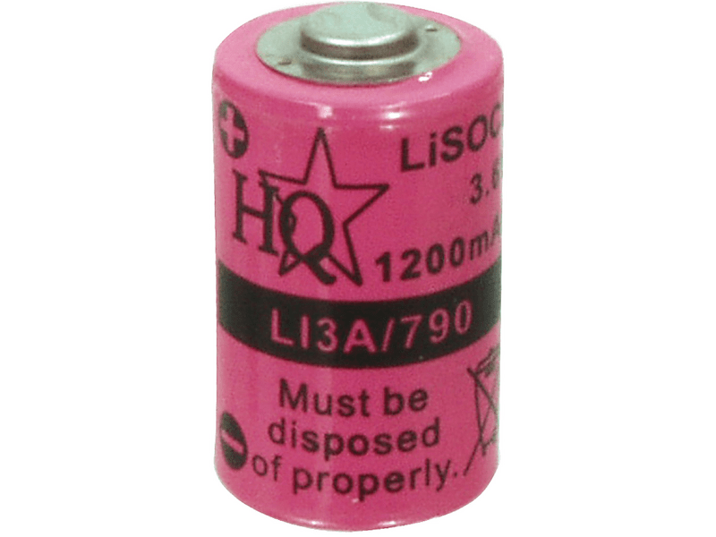 HQ Lítium Tionil-Klorid Elem ER14250 3.6 V 1200 mAh (LI3A/790)