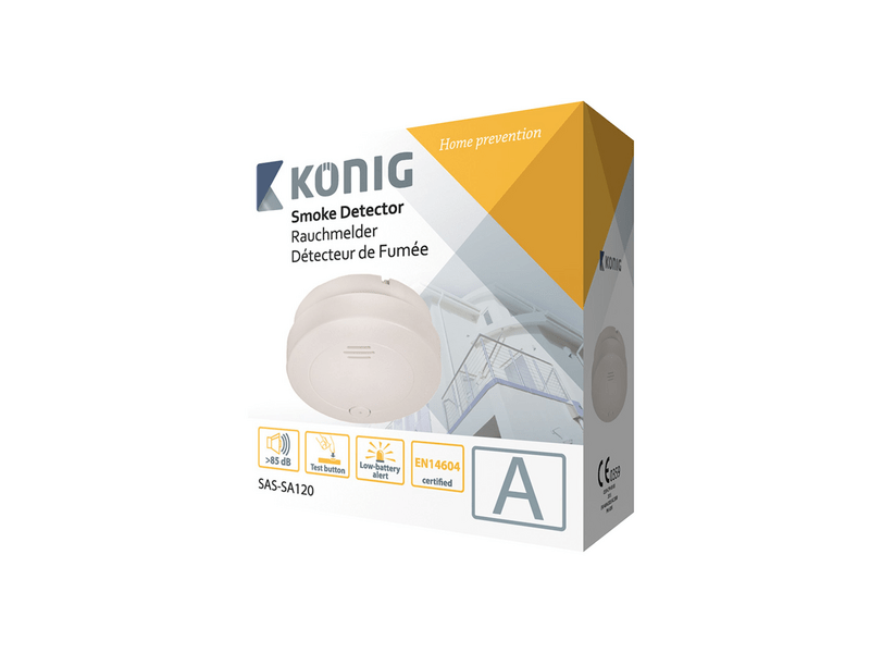 König füstérzékelő, elemes (SAS-SA120)