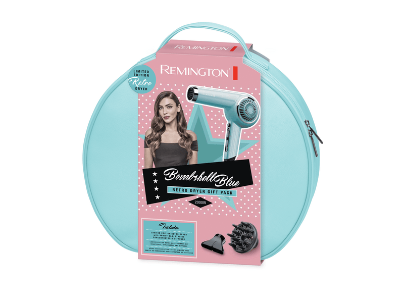 REMINGTON D4110OB Retro hajszárító (Blue)