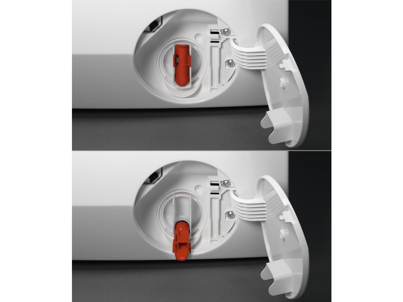 AEG L8FEC68S Ökomix elöltöltős mosógép, 8 kg, 1600 f/p, gőzfunkció