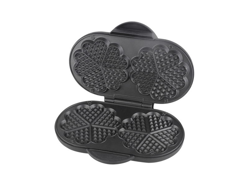 Momert 2014 Dupla gofrisütő, 1400W, ezüst