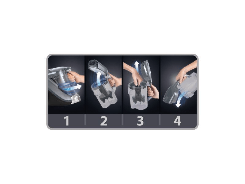 ROWENTA RO3753EA Porzsák nélküli porszívó