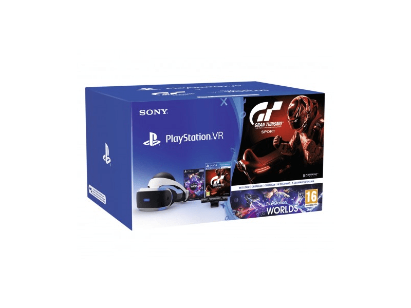 Sony Playstation VR szemüveg + kamera + Gran Turismo Sport