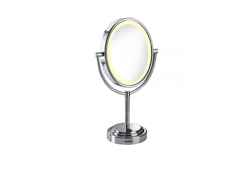 BaByliss BA8437E 7x Nagyítású ovális kétoldalas kozmetikai tükör