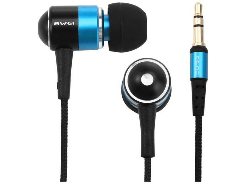 Awei ESQ3 In-Ear Fülhallgató, Kék