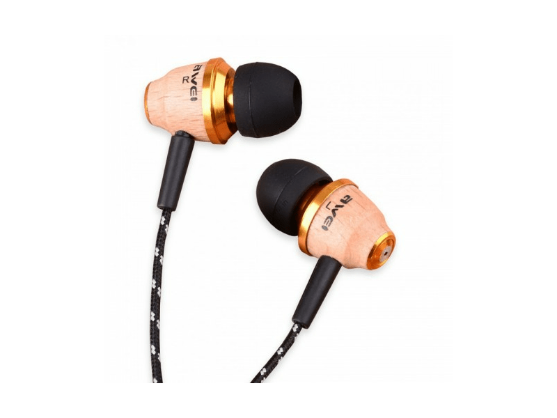 Awei ESQ5 In-Ear Fülhallgató, Beige