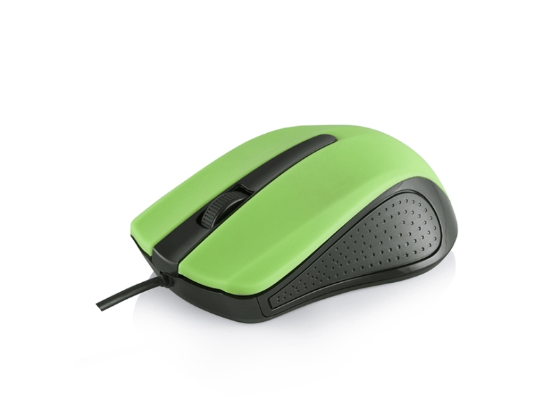 Modecom MC-M9 optikai egér, zöld-fekete