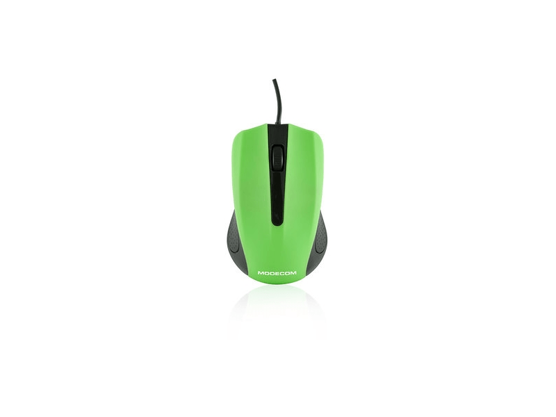 Modecom MC-M9 optikai egér, zöld-fekete