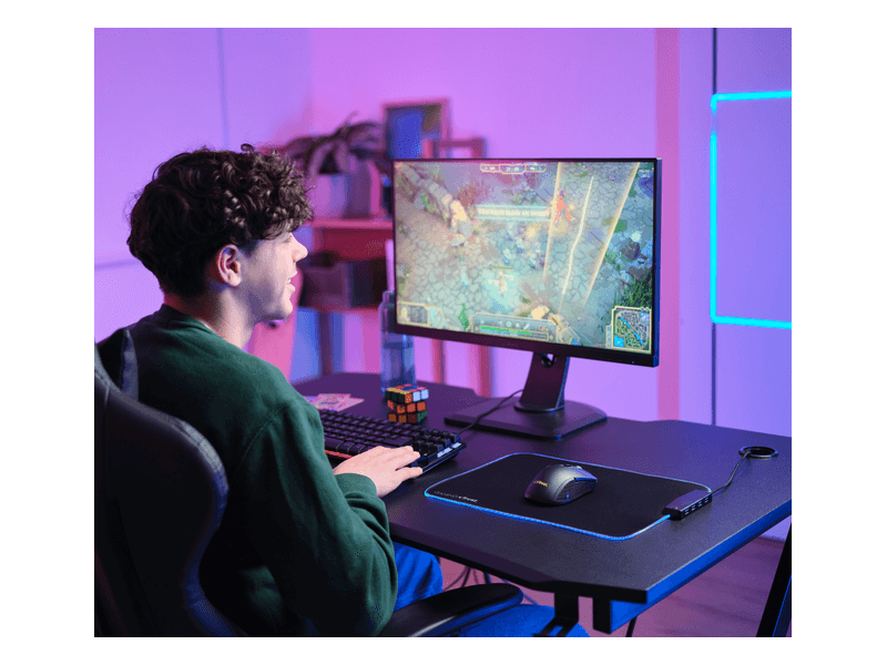 Trust GXT 923 Ybar Vezeték nélküli gamer egér, fekete (24888)