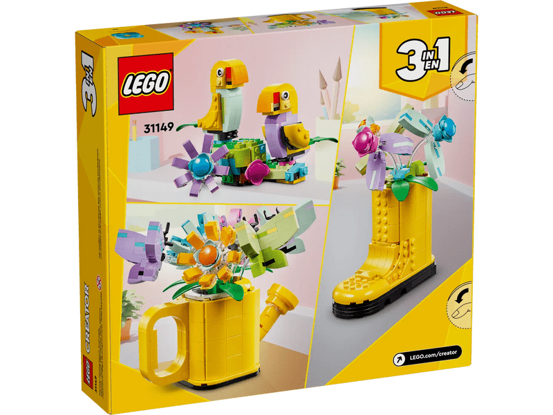 LEGO® Creator cvijeće u kanti za zalijevanje (31149)