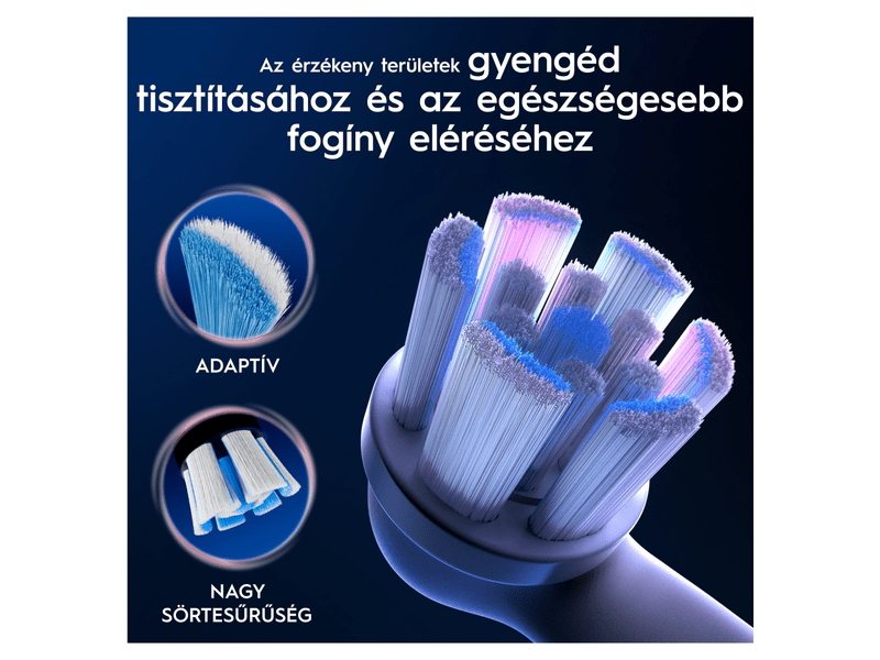 Oral-B iO Gentle Care fogkefefej, fehér, 4 db