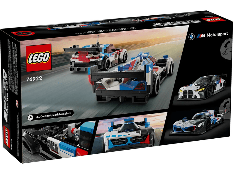 LEGO® Speed Champions BMW M4 GT3 i BMW M Hybrid V8 trkaći automobili (76922)