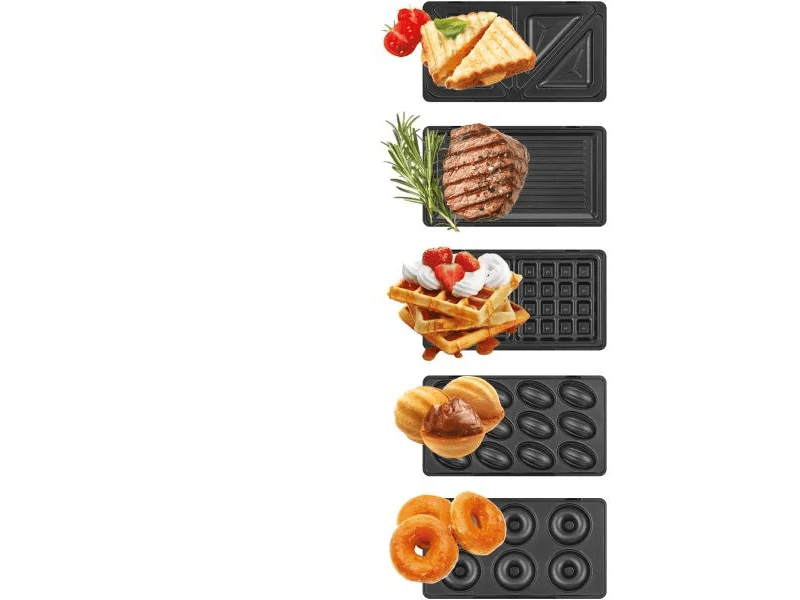 MPM MOP-54 Szendvics-gofri-fánk-süti-grillsütő