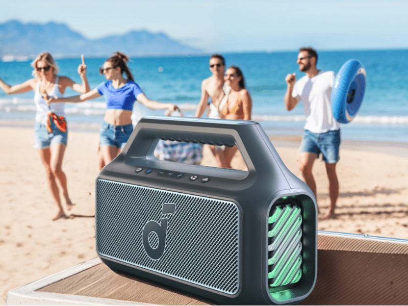 Anker Soundcore Boom 2 Bluetooth hangszóró, kék (A3138031)