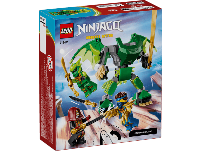 LEGO® Ninjago® Lloyd sárkánypáncélja, harci csomag (71862)