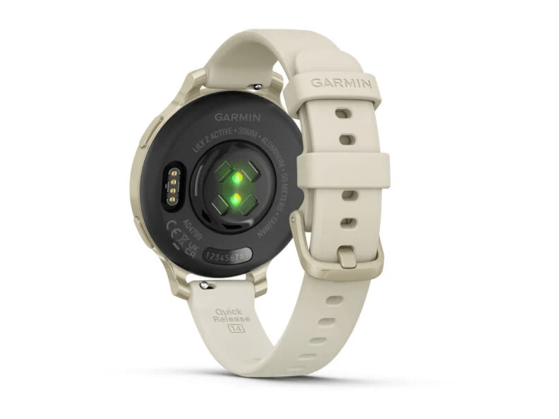 Garmin Lily 2 Active okosóra, krémarany (010-02891-00)