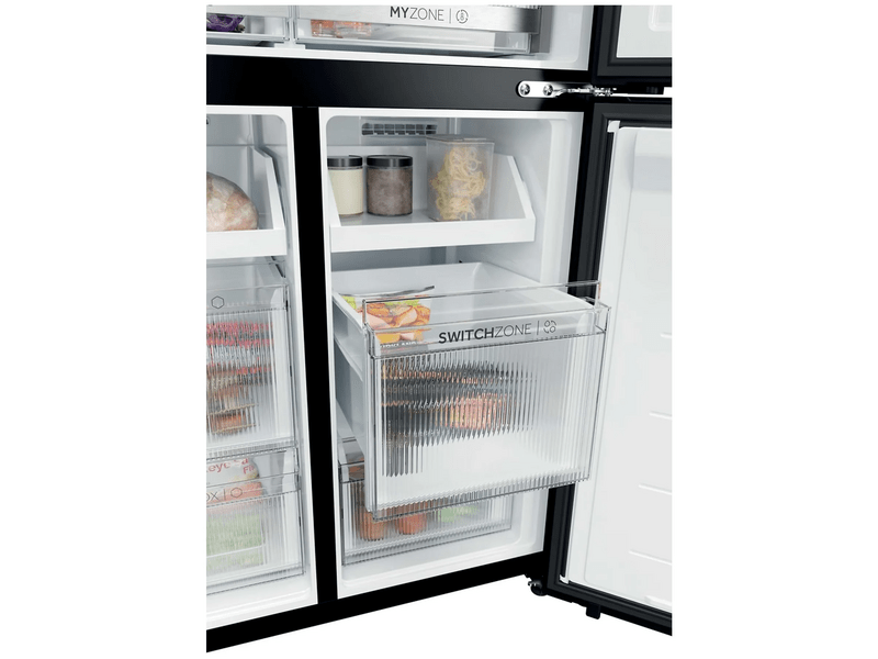 Haier HCKR7819DWGB Side by side hűtőszekrény