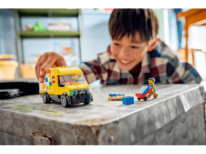 LEGO® City: A LEGO furgon – Húsvéti játéképítő-készlet gyerekeknek (60500)