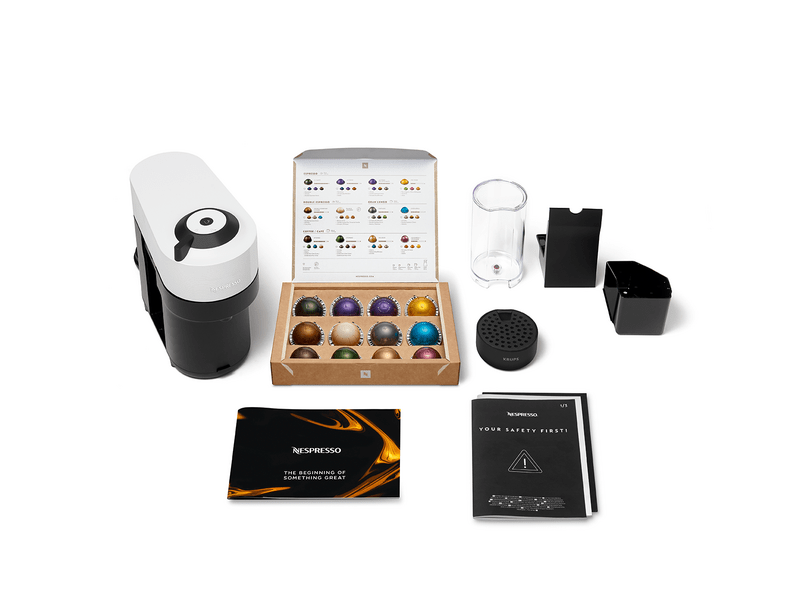 Krups Vertuo Pop XN920110 Kapszulás kávéfőző, kókuszfehér