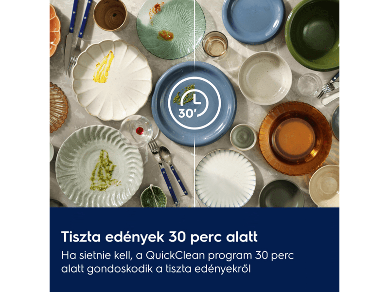 Electrolux E52LE110S Beépíthető mosogatógép