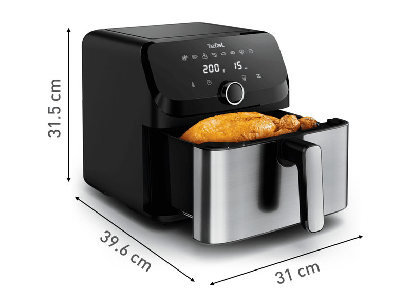 Easy Fry Mega 7,5L airfryer,fekete