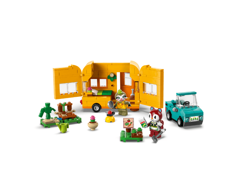 LEGO® Animal Crossing™ Leifova prikolica i vrtna trgovina (77054)
