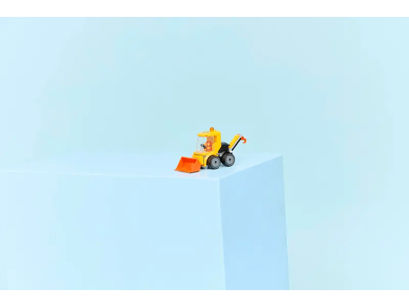 LEGO® City Járgányok – Építőipari rakodó (60483)