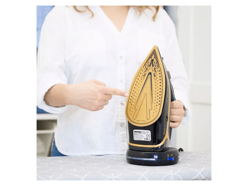 MPM MZE-26 Vezeték nélküli vasaló, fekete