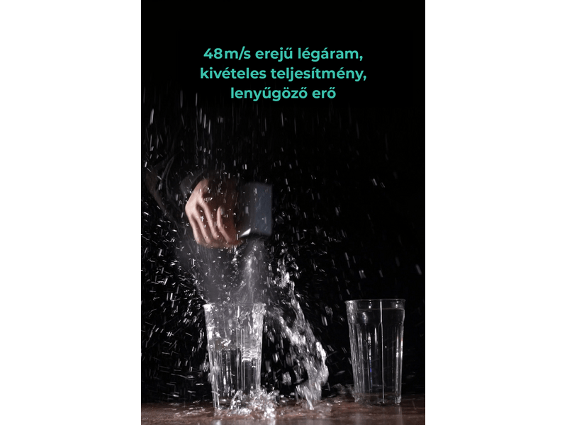 FeiyuTech KiCA JetFan Ultra légfúvó, fekete (FY4673)