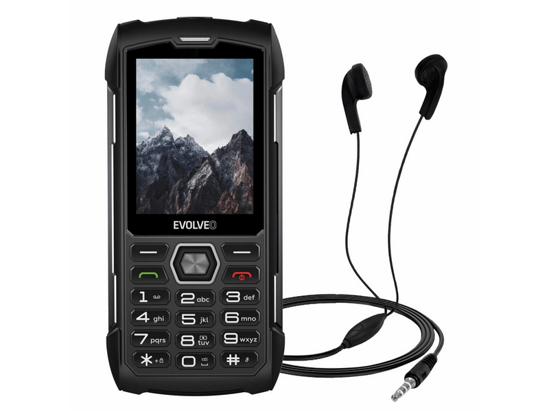Evolveo StrongPhone H1 Mobiltelefon, fekete-szürke (SGM SGP-H1-BG)