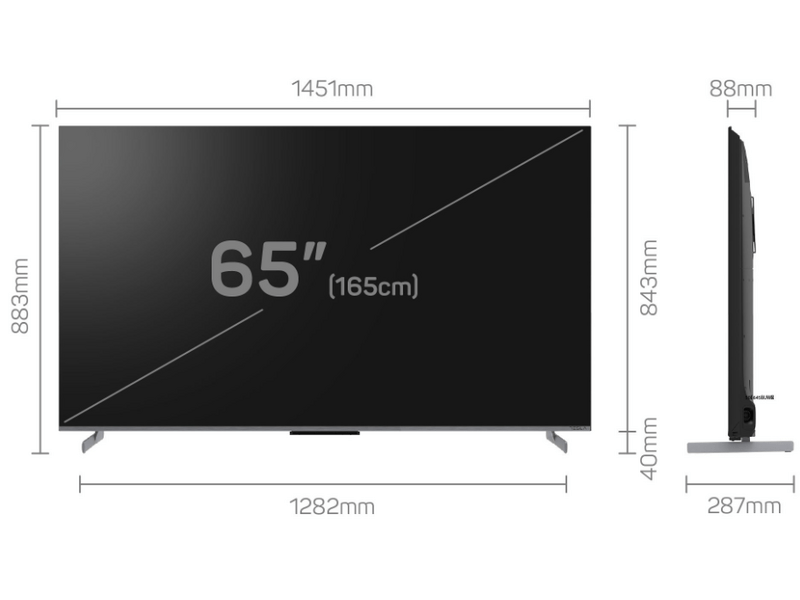 Tesla TV G65S949GUS  UHD Google Tv