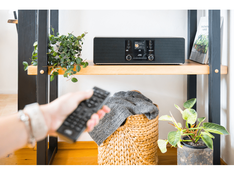 JVC RD-E984B All-in-One hangrendszer