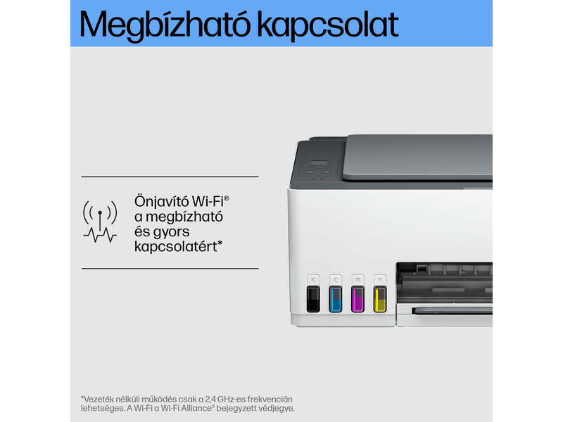 HP Smart Tank 580 All-in-One külső tintatartályos nyomtató (1F3Y2A)